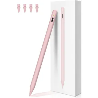 iPencil 2. Generation für iPad (2018-2024), Magnetische drahtlose Aufladung Stift für iPad, BONZATA Pencil 2nd Generation für ipad 6/7/8/9/10, Mini 5/6, Air 3/4/5,Pro 11" &12.9" Magenta