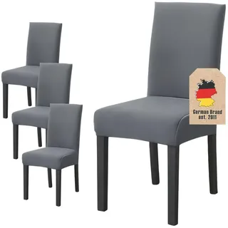 Stuhlhusse (4-tlg. Set) , Kunststoff , 1x38 cm , Heimtextilien, Bezüge, Stuhlhussen