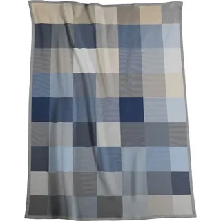Biederlack Woven Kuscheldecke 150 x 200 cm Blau