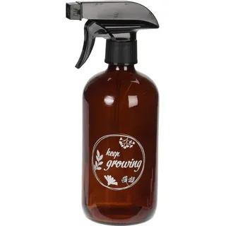 Blumensprühflasche Keep Growing 500 ml , Glas , 7x21x7 cm , Gartenzubehör, Gartenpflege, Gartenwerkzeuge