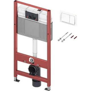 TECE WC-Set mit Betätigungsplatte in Weiß Bauhöhe 1120 mm