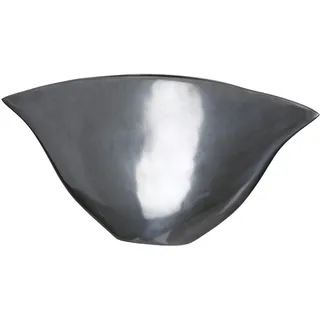 Gilde "Vase, "Oraya", Aluminium", Vase Oraya Dekovase elegant modern Trend Hingucker,