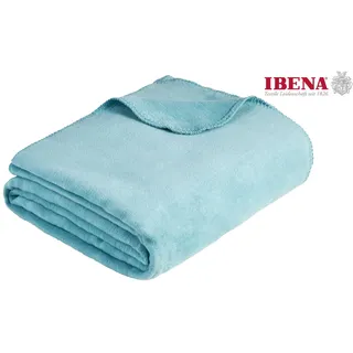 IBENA Porto Kuscheldecke 150 x 200 cm helltürkis
