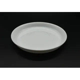 Teller 14 cm Geschirr Camping Picknickteller Partyteller Outdoor Mehrweggeschirr - 100% Recyclebar Weiß Kunststoff Spülmaschinengeeignet