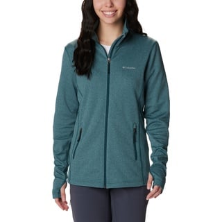 Columbia Damen Park View Full-Zip Grid Fleecejacke mit durchgehendem Reißverschluss