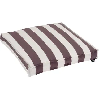 H.O.C.K. Classic Streifen Sitzkissen 50 x 50 cm Lila