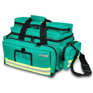 ELITE BAGS (Emergency's) - Great Capacity Notfalltasche | grün | großzügig | Abnehmbarer Schultertragegurt