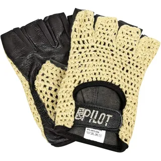 PILOT 71411 Fingerlose Handschuhe Lammfell Baumwolle