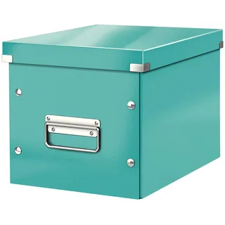 Aufbewahrungsbox Click & Store Cube M 26 x 26 x 24 cm 1-tlg. eisblau