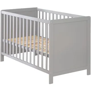 roba 2 in 1 Babybett grau/taupe 60 x 120 cm