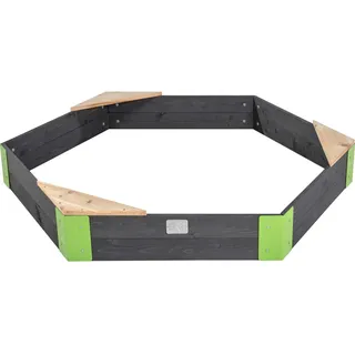 EXIT TOYS Holzsandkasten Aksent grau