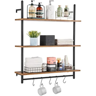 Vevor Bücherregal 80 x 24 cm Vintage