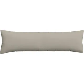 Schlafgut Seitenschläferkissenbezug , Sandfarben , Textil , Uni , 40x140 cm , bügelfrei , Heimtextilien, Kopfpolster & Bettdecken, Kopfkissen, Seitenschläferkissen