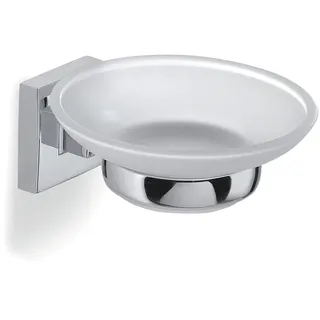Gedy Seifenschale Chrom/Weiß