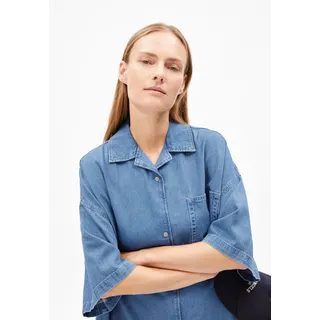 TAMIKAA | Jeanskleid  aus Bio-Baumwoll Mix - blau (M)