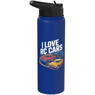 Ich liebe RC Cars Fun Vehicles Play Stainless Steel Insulated Water Bottle