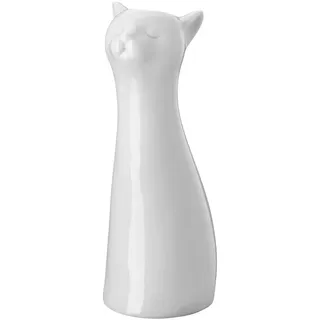 Hutschenreuther Katzen-Vase Weiss Vase 20 cm