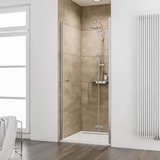 Schulte ExpressPlus Drehtür in Nische MasterClass rechts Chromoptik 90x200cm