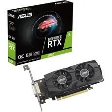 Bild von GeForce RTX 3050 OC, RTX3050-O6G-LP-BRK, 6GB GDDR6, DVI, HDMI, DP (90YV0KQ0-M0NA00)