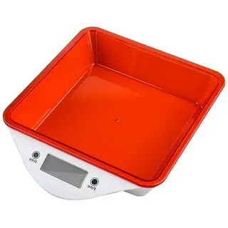Kuken Digitale Küchenwaage Mit Behälter 5kg - White / Red - One Size