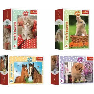 Trefl 54195, 54 Stück(e), Tiere, 4 Jahr(e)