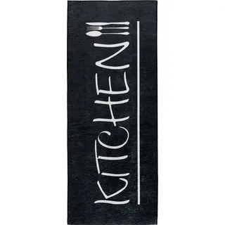 Sehrazat Caimas 3040 Küchenläufer 80 x 200 cm Schwarz