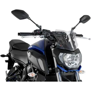 Puig 9666W New Generation Naked Sport optimierte Aerodynamik, Transparent