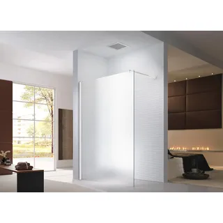 Glaszentrum Hagen (WH) 160x200 cm Walk in Dusche Satin - Weiß