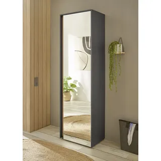 Home Affaire GiRON/CiTY Garderobenschrank 60 x 40 x 200 cm grau