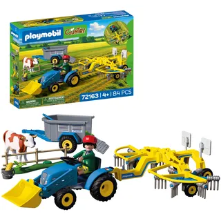 Playmobil Country Kleiner Traktor mit Heuschwader 72163