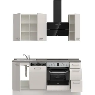 Nobilia Küchenzeile Flash II 180 cm grau