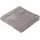 BIO Frottier Handtuch 50 x 100 cm silber 2 St.