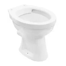 CORNAT Stand WC »Clean«, Tiefspüler, weiß, spülrandlos - weiss