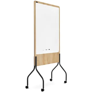Rocada mobiles Whiteboard 100,0 x 120,0 cm weiß lackierter Stahl