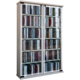 VCM Media-Regal 60 x 18 x 0 cm Eiche