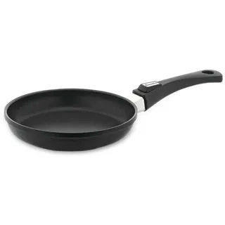 Berndes 031113 'Vario Click' Aluguss-Bratpfanne, antihaft, mit abnehmbarem Griff, 20 cm - Schwarz