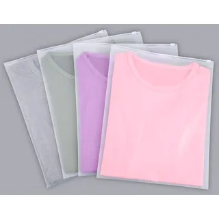 Svaldo Ziplock Beutel, 25 Stück 30 * 35cm Zip Beutel Kleidung, Aufbewahrung Kleidung, Gefrostetem Reisebeutel, Koffer Organizer Set für Dokumente, Kosmetik (Ohne Entlüftungsöffnungen)