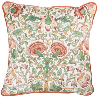 Adda Home Samtkissen Blumen 45 x 45 cm