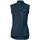 Damen Fahrradweste Vest ultraleichte Windweste für den Radsport wasserabweisende winddichte Sportweste reflektierend Passform Slim fit dark sea 34