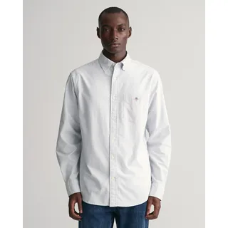 GANT Langarmhemd Regular Fit Blau 3XL