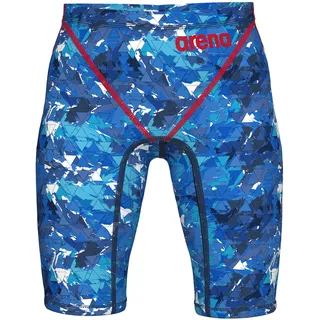 Arena Jungen Wettkampf-Schwimmhose Powerskin Next Jammer Jr 006352-204 140 - Splashy Multicolor - 140