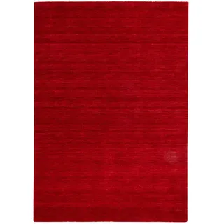 Steffensmeier Wollteppich 200/200 cm Nomade , Rot , Naturmaterialen , Quadratisch , 200x200 cm , für Fußbodenheizung geeignet , Teppiche und Böden, Teppiche, Schafwollteppiche