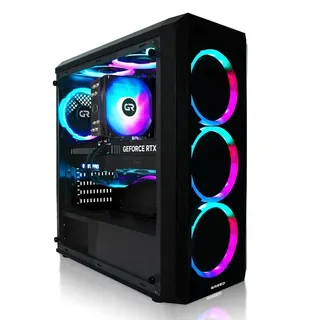 Greed Gaming-PC AMD Ryzen 7 5700X 4,7 GHz 16 GB RAM 1 TB SSD RTX 5060 Windows 11 Pro