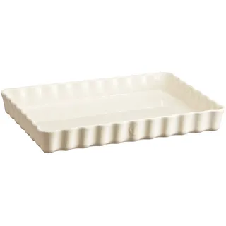 Emile Henry Taartvorm diep rechthoek 2.40 Ltr Emile Henry 6038-02 Argile