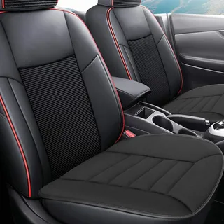 Sitzkissen Orthopädisches Autositzkissen Sitzauflage Keilkissen für Mercedes, BMW, Audi - Extra Dünn & rutschfest 50x40cm für Autositz, Bürostuhl