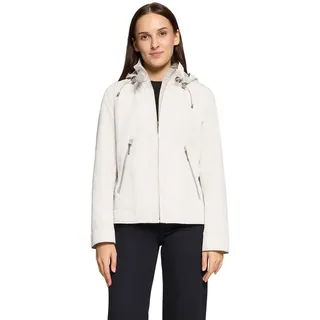 Outdoorjacke GIL BRET, Damen, Gr. 38, wind chime, Web, Obermaterial: 100% Polyester, unifarben, regular fit normal, Jacken Outdoorjacke, mit Kapuze