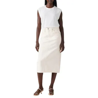 Levi's Jeansrock Damen Weiß 26