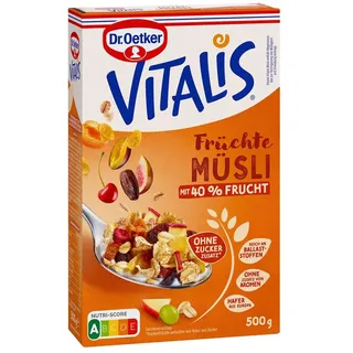 Dr. Oetker Vitalis Früchte ohne Zuckerzusatz 500g