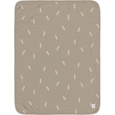 Bild Mull Babydecke Krabbeldecke Kuscheldecke GOTS zertifiziert/Muslin Blanket 75 x 100 cm Speckles olive