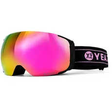 YEAZ Snowboardbrille »Ski- und Snowboard-Brille TWEAK-X«, pink